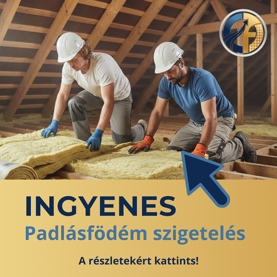 Ingyenes padlásfödém szigetelés